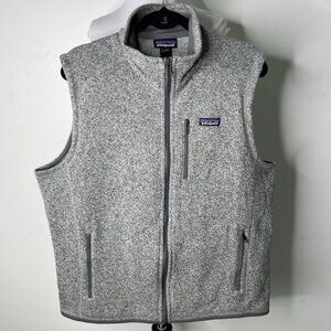 Patagonia STY25881 Men's Grey Better Sweater Fleece Vest Size XL